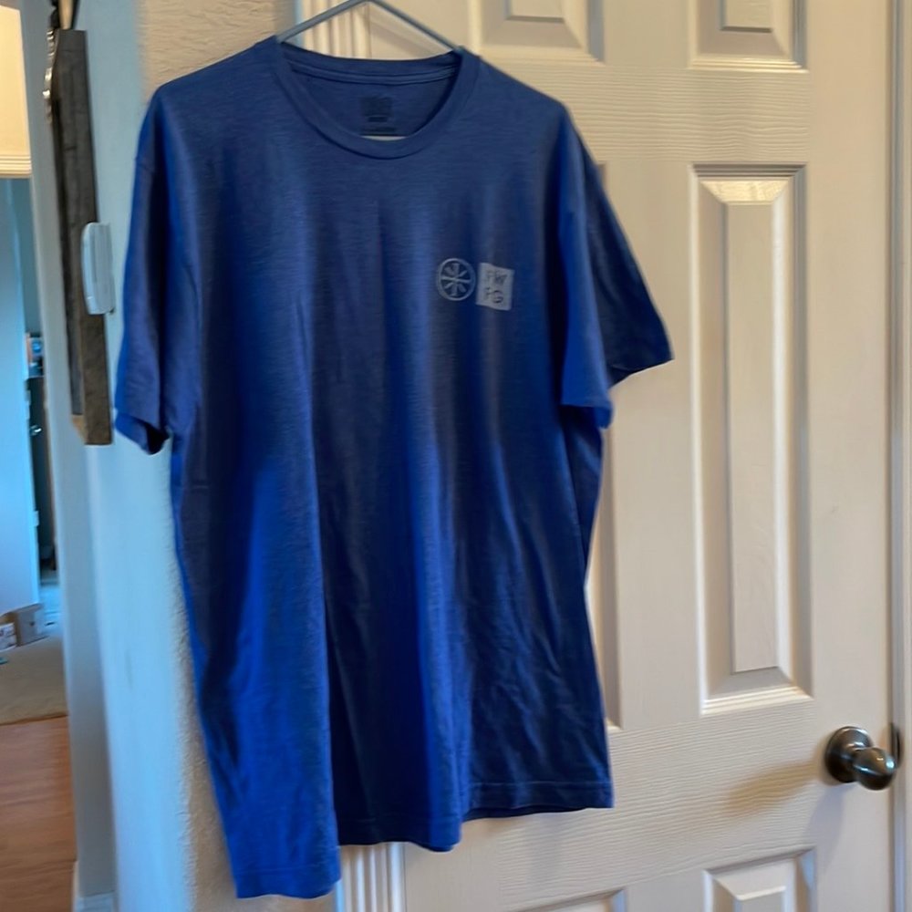 Fort Worth For Good blue short sleeve tee shirt XL